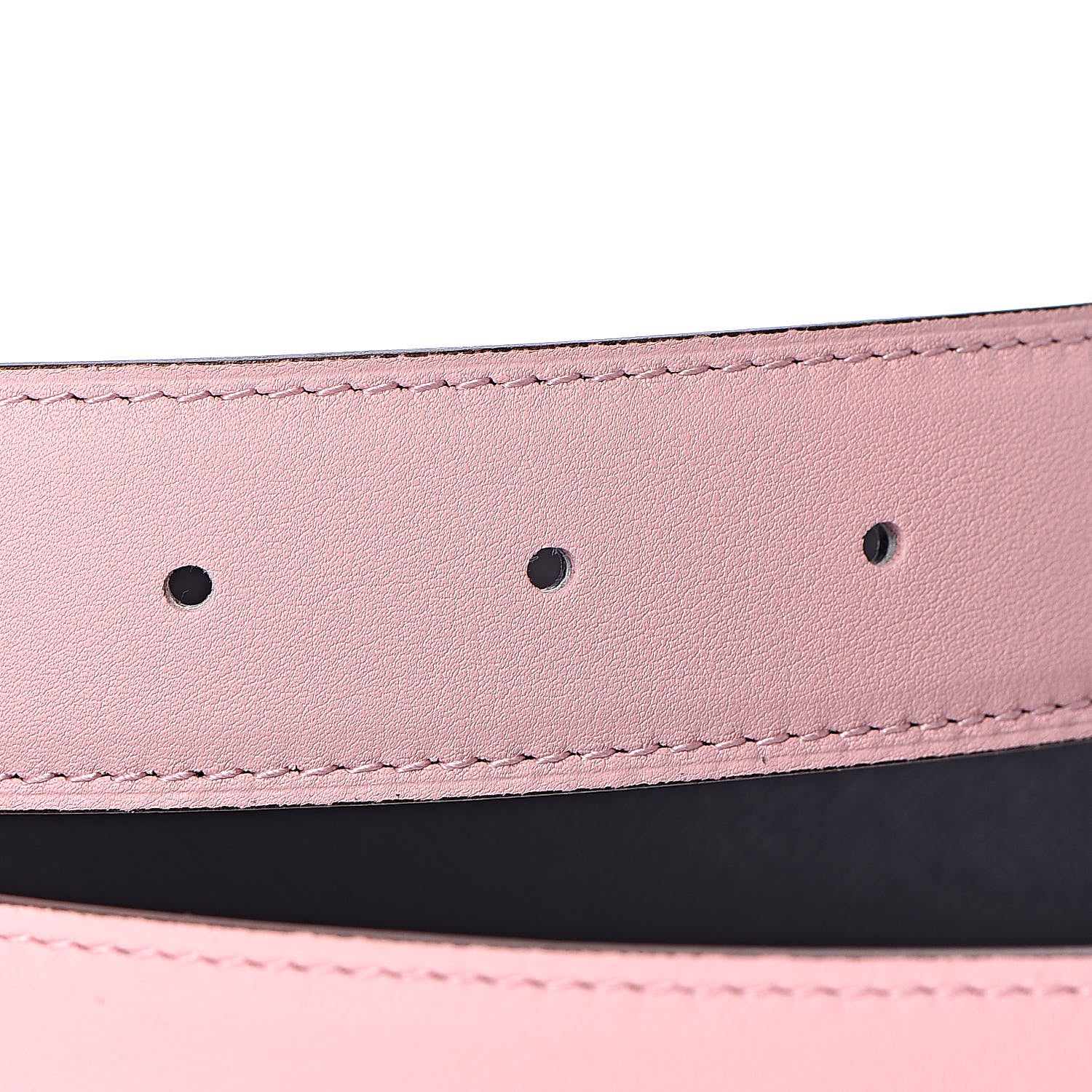 Hermes Swift Epsom Reversible 32mm Belt Strap 95 Rosa Sakura Bleu Obscur 3 of 6