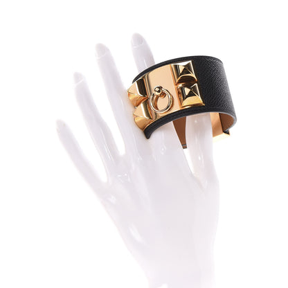 Hermes Epsom Collier de Chien CDC Bracelet S Black 2 of 8