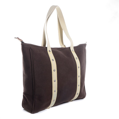 Louis Vuitton Toile Antigua Cabas GM Tote Brown 3 of 7