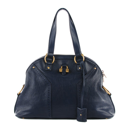 Saint Laurent Calfskin Large Muse Navy Blue 1 of 9
