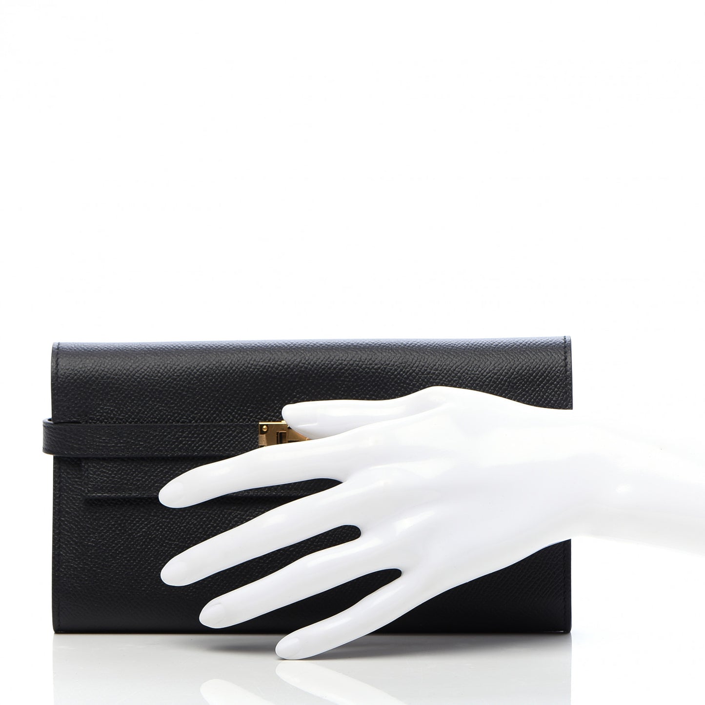 Epsom Kelly Longue Wallet Black