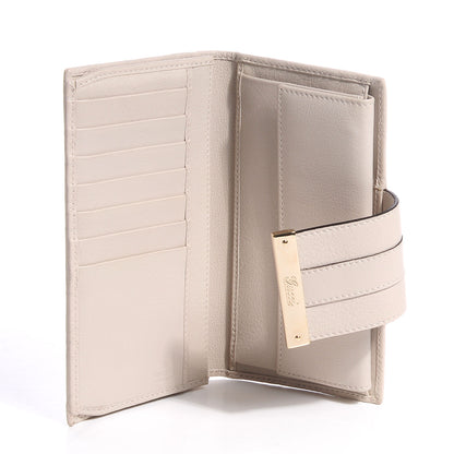 Gucci Guccissima Ladies Web Long Wallet Off White 7 of 8