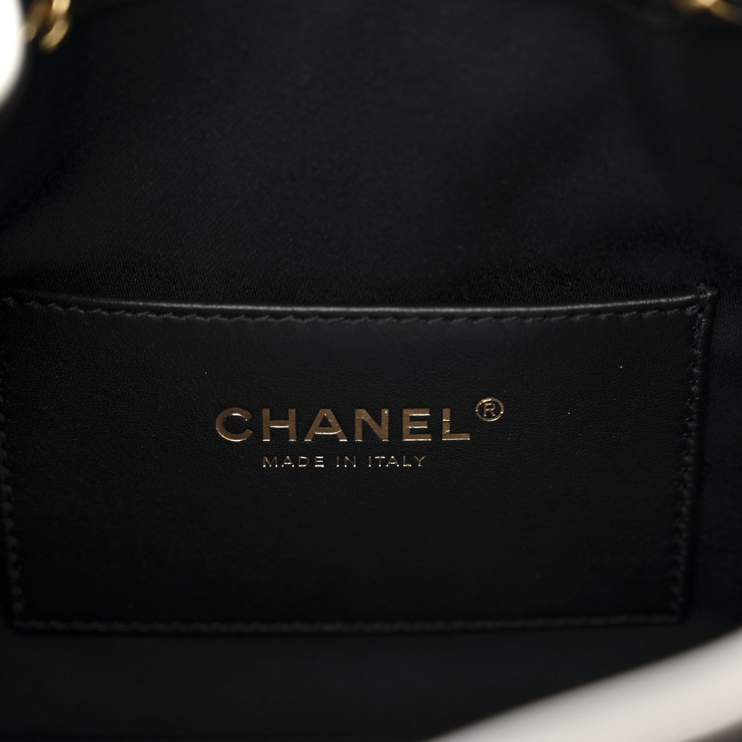 Chanel Braided Raffia Calfskin Quilted Mini Chanel 25 Handbag Black White 6 of 11