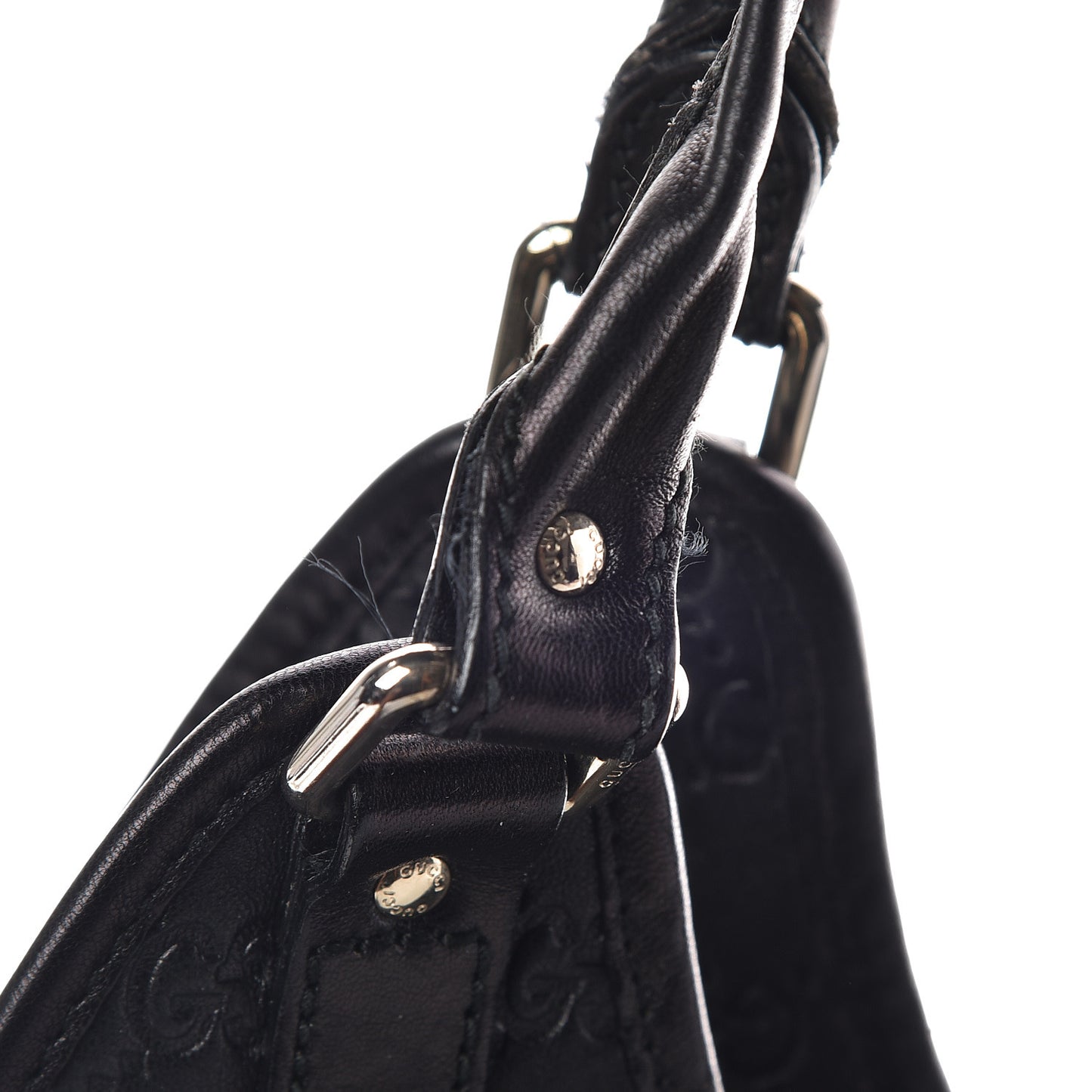 Guccissima Large Joy Shoulder Bag Black