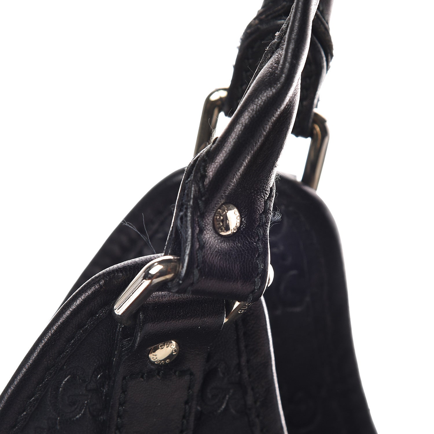 Gucci Guccissima Large Joy Shoulder Bag Black 17 of 20
