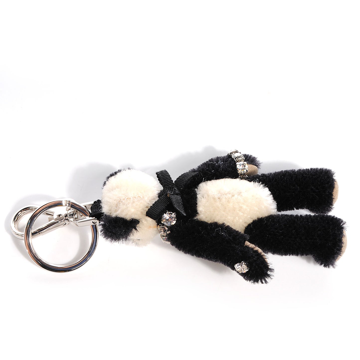 Crystal Teddy Bear Keychain