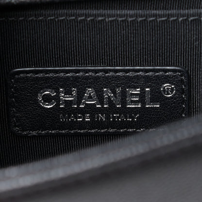 Chanel Caviar Quilted Small Boy Flap So Black 8 of 10