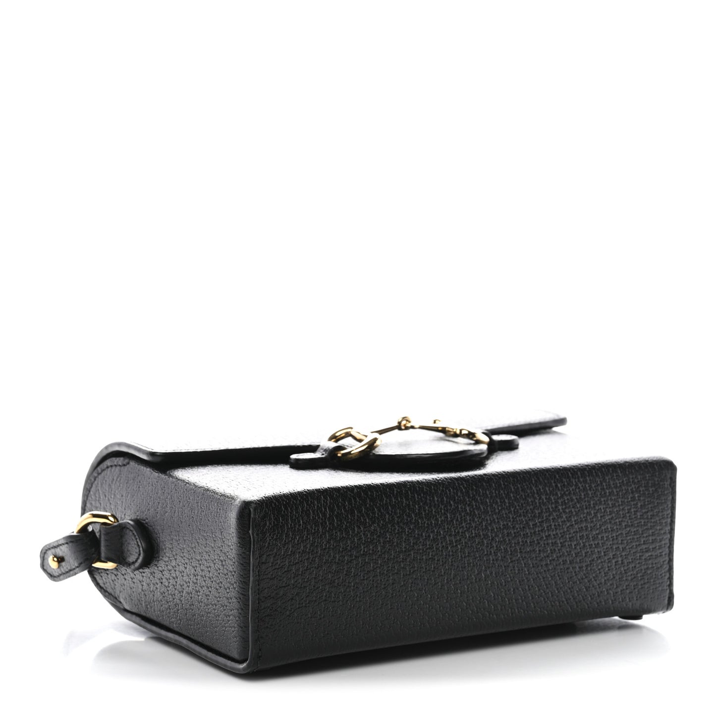 Calfskin Horsebit 1955 Shoulder Bag Black