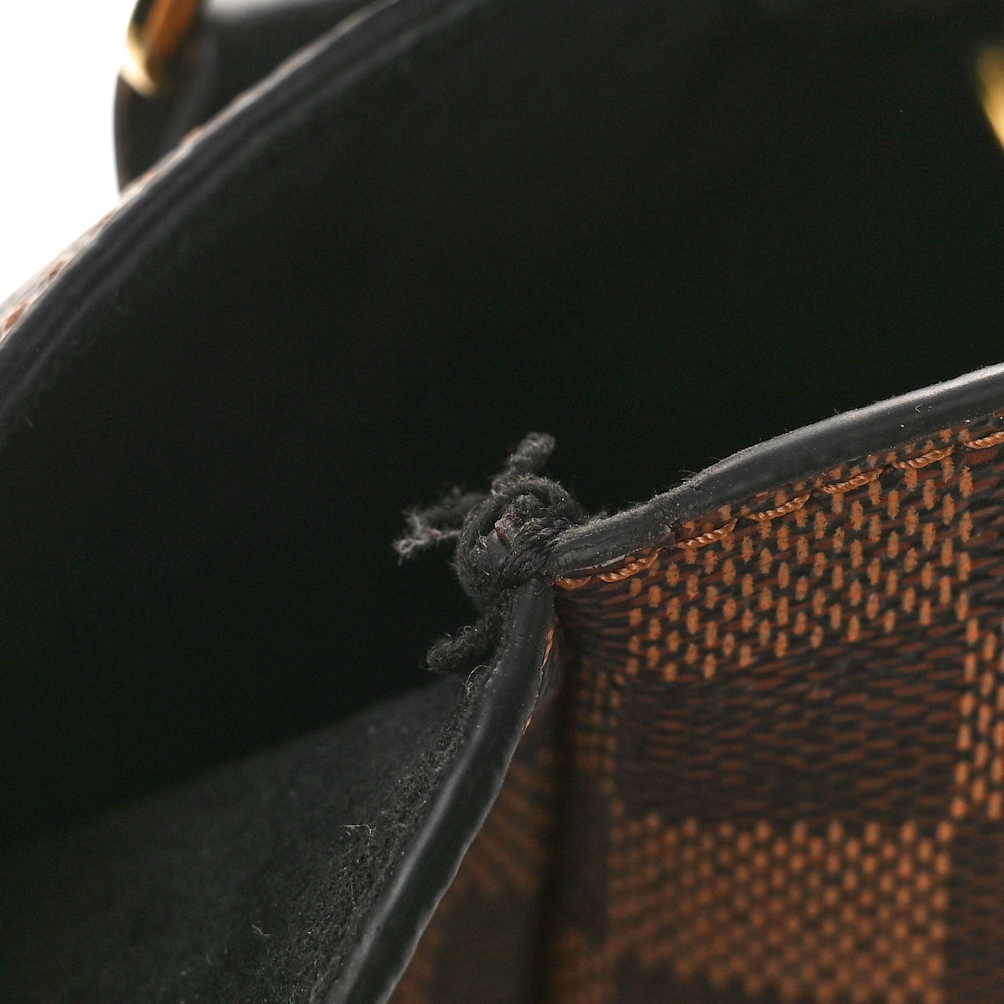 Damier Ebene Belmont PM Black