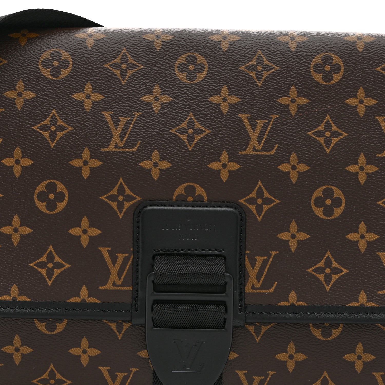 Louis Vuitton Monogram Macassar Archy Messenger MM 7 of 9