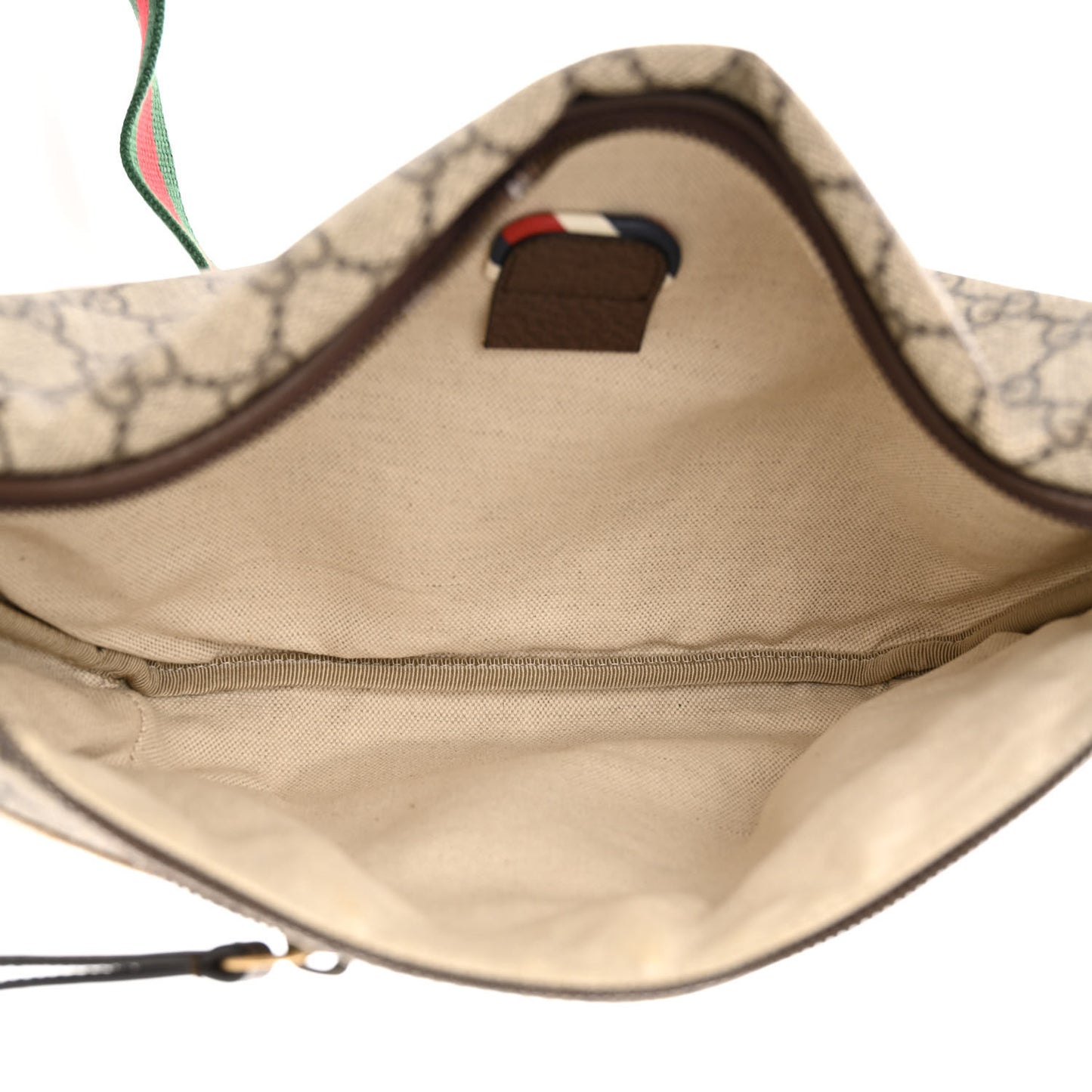 GG Supreme Monogram Courrier Belt Bag Beige New Acero