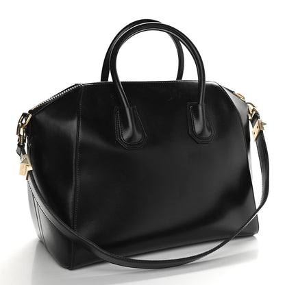 Givenchy Shiny Lord Calfskin Medium Antigona Black 3 of 20