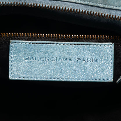 Balenciaga Chevre Work Sky Blue 7 of 10