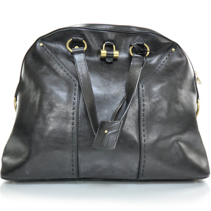 Saint Laurent Leather Large Muse Black 1 of 9