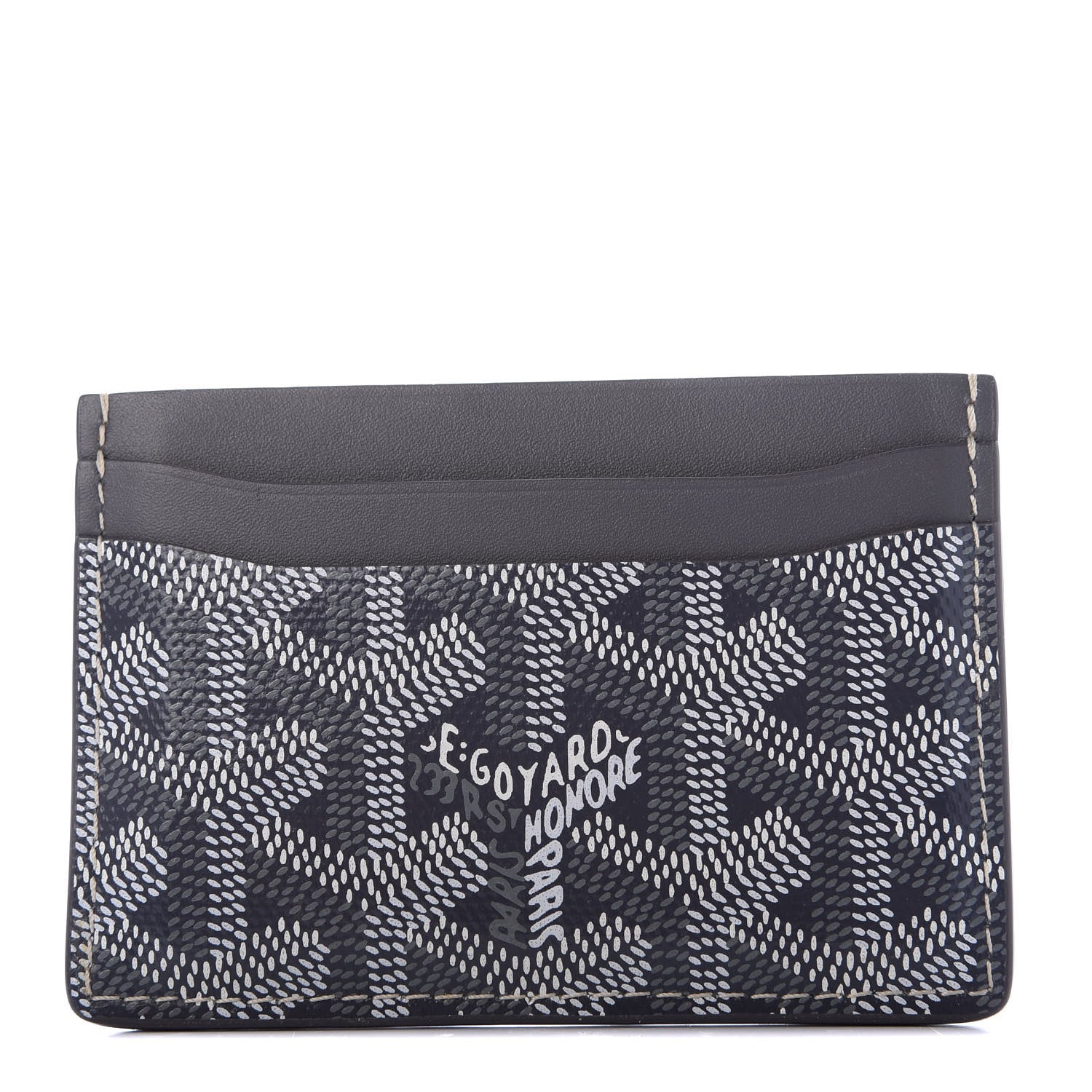 Goyard Goyardine Saint Sulpice Card Holder Grey 1 of 6