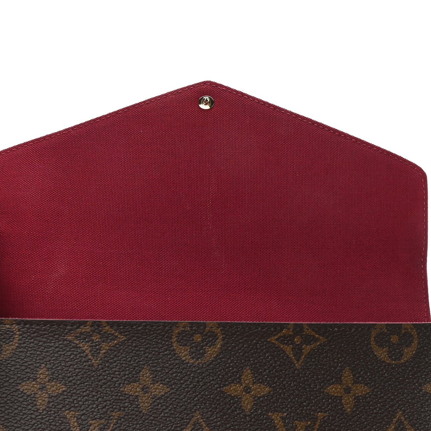 Monogram Pochette Felicie Chain Wallet Fuchsia