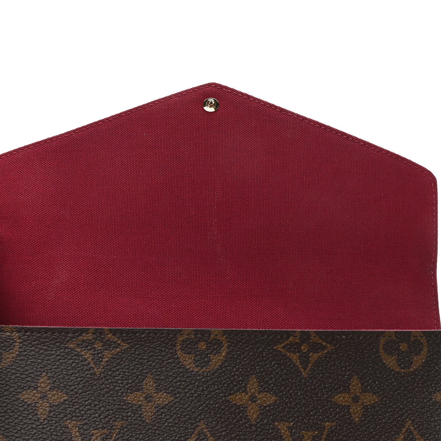 Louis Vuitton Monogram Pochette Felicie Chain Wallet Fuchsia 12 of 12