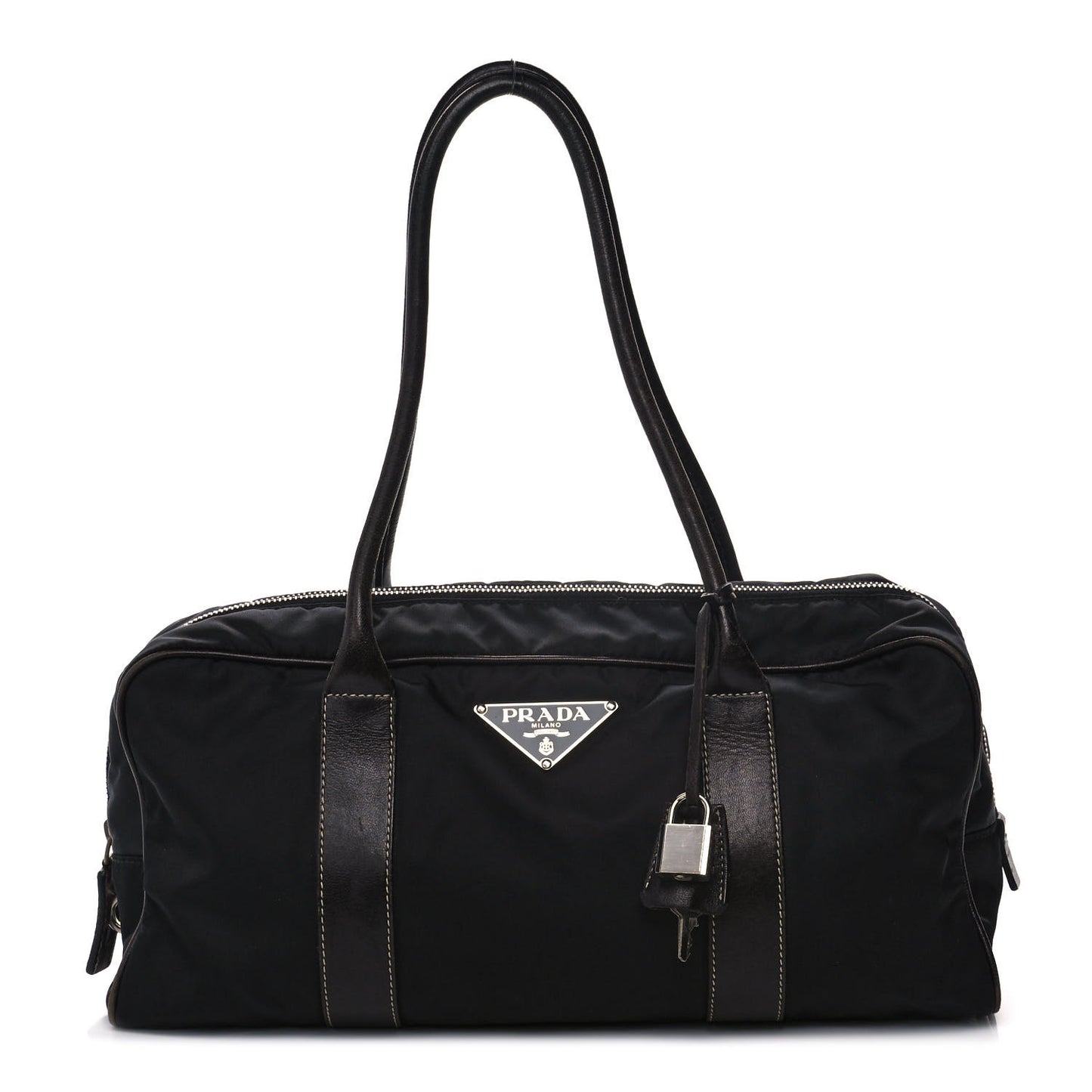 Tessuto Nylon Hydra Shoulder Bag Black