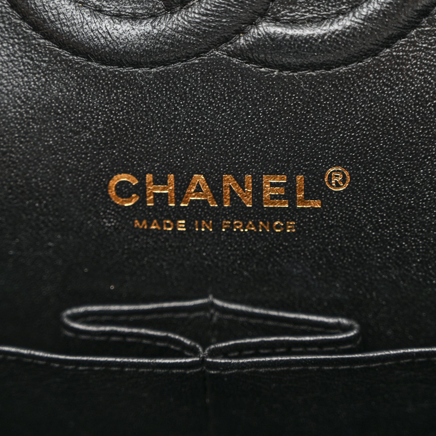 Chanel Iridescent Calfskin Chevron Quilted Medium Double Flap Black 6 of 11