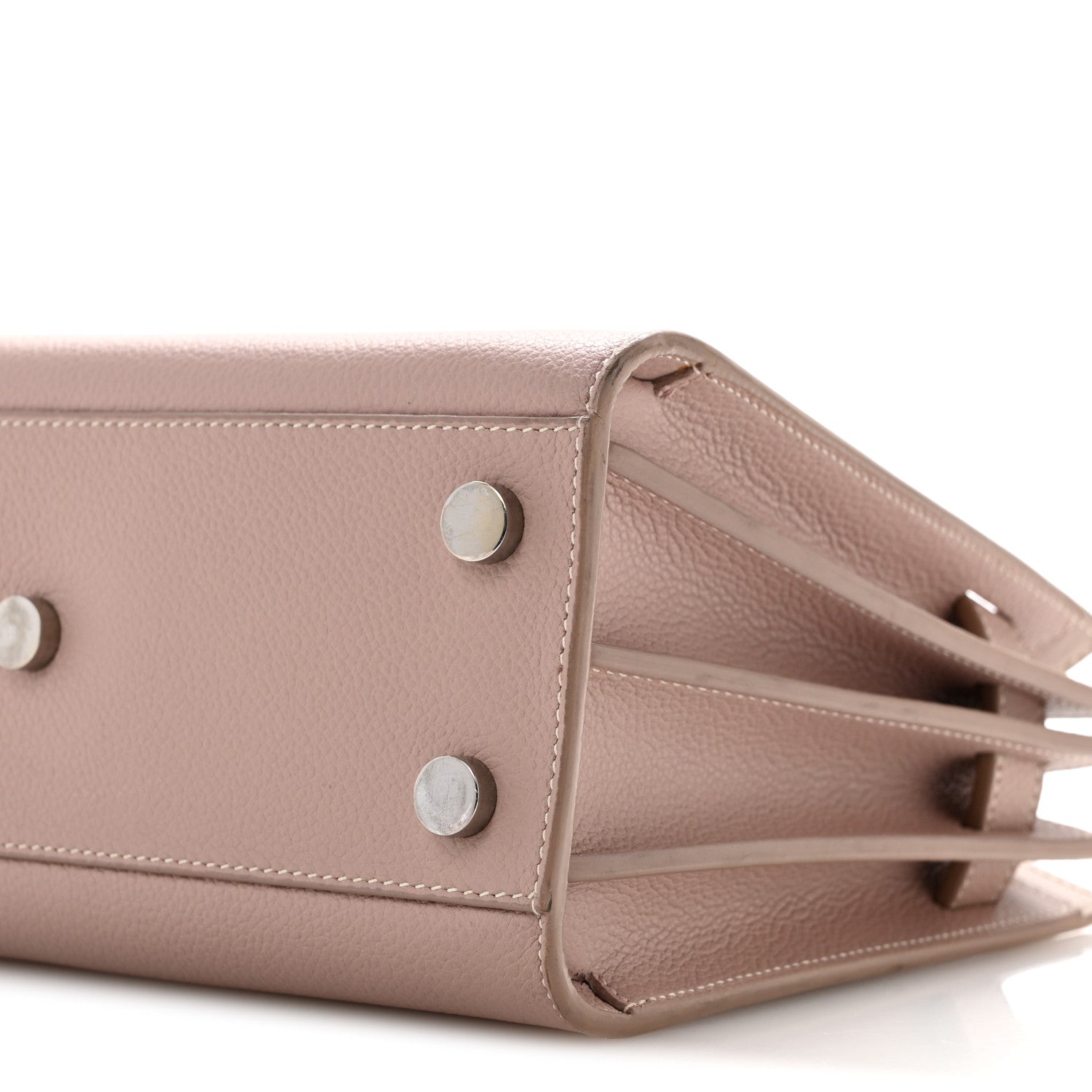 Saint Laurent Grained Calfskin Nano Sac De Jour Pale Blush 10 of 15
