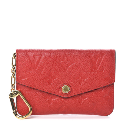 Louis Vuitton Empreinte Key Pouch Cherry 1 of 7