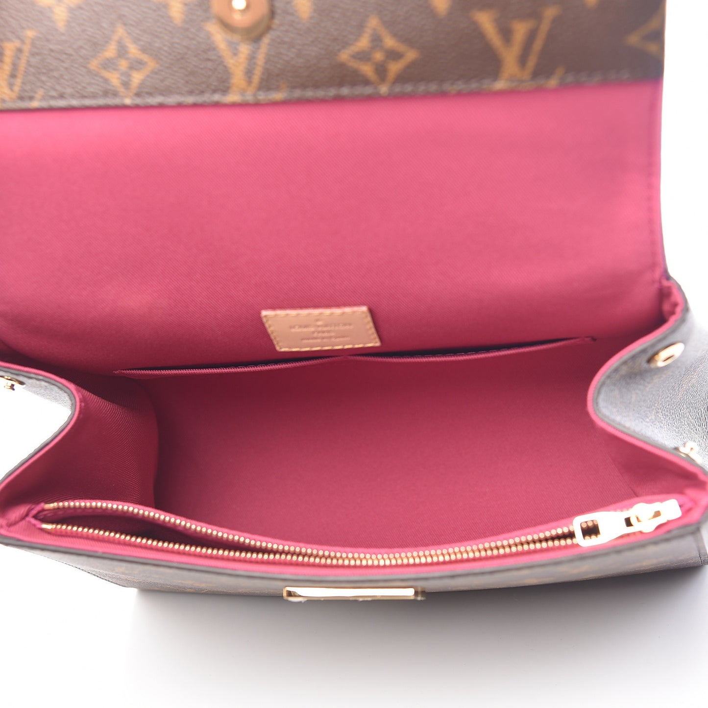 Monogram Cluny BB Bordeaux Fuchsia