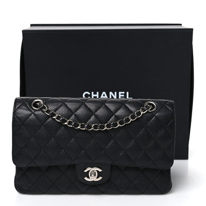 Chanel Caviar Quilted Medium Double Flap Black 11 of 11