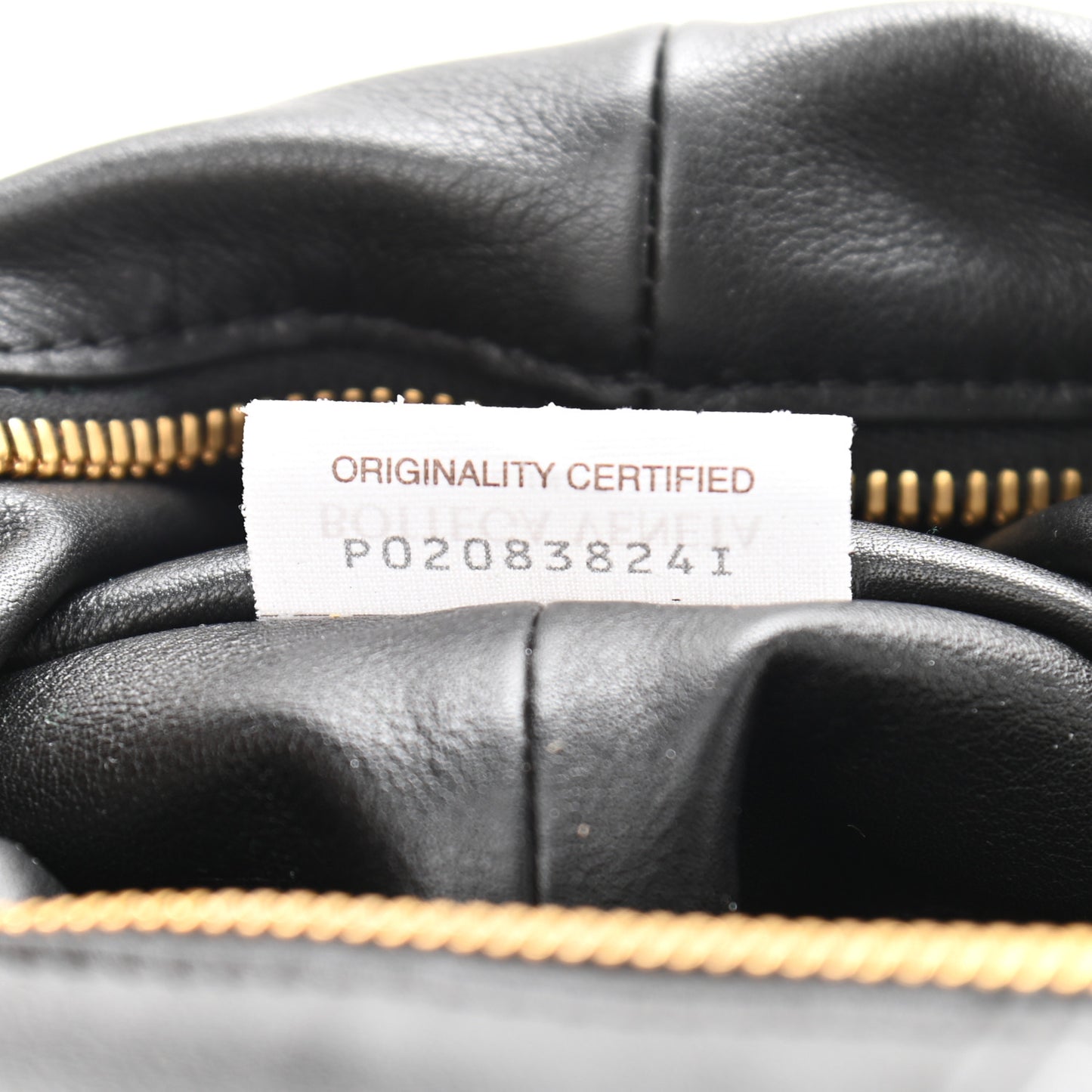 Calfskin Teen Double Knot Hobo Black