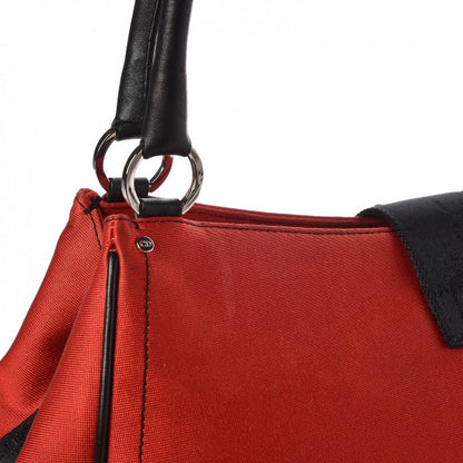 Christian Dior Satin Crystal Hardcore Shoulder Bag Red 14 of 14
