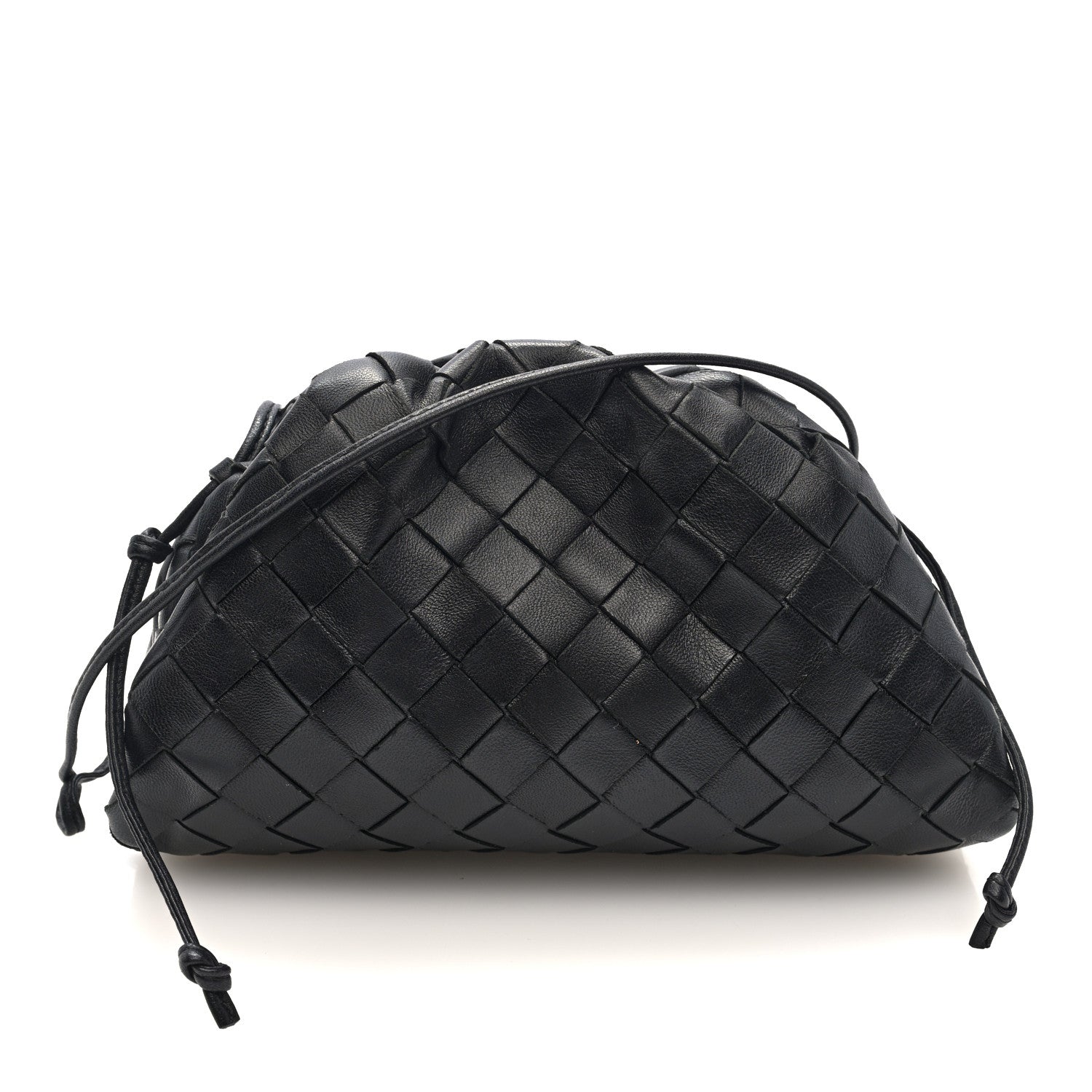 Bottega Veneta Nappa Intrecciato The Mini Pouch Black 1 of 10