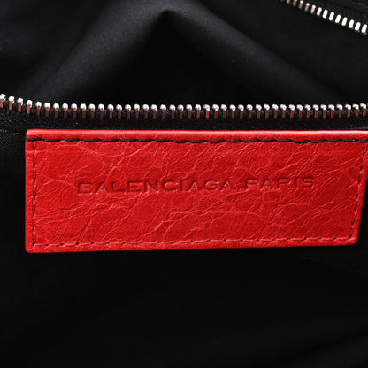 Balenciaga Agneau Giant 12 Silver Hardware City Coquelicot 7 of 11