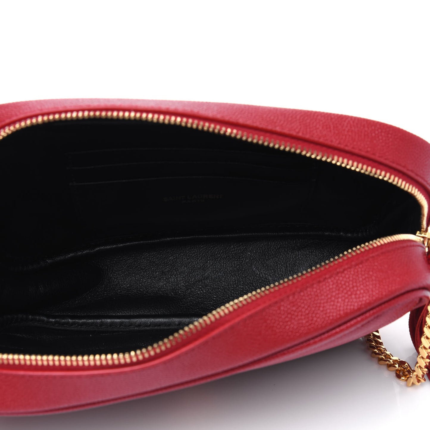 Grain De Poudre Matelasse Monogram Mini Lou Camera Bag Eros Red