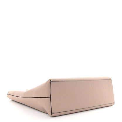 Valentino Garavani Grained Calfskin Rockstud Shoulder Tote Poudre 4 of 13