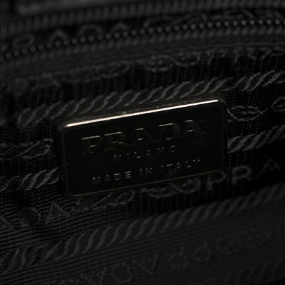Prada Vitello Trend Shoulder Bag Black 6 of 14