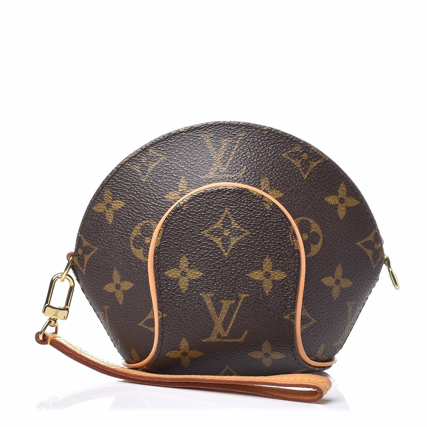 Monogram Mini Ellipse Wristlet Clutch