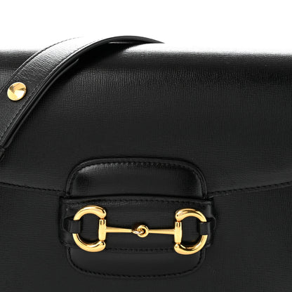 Gucci Azalea Calfskin Horsebit 1955 Shoulder Bag Black 8 of 10