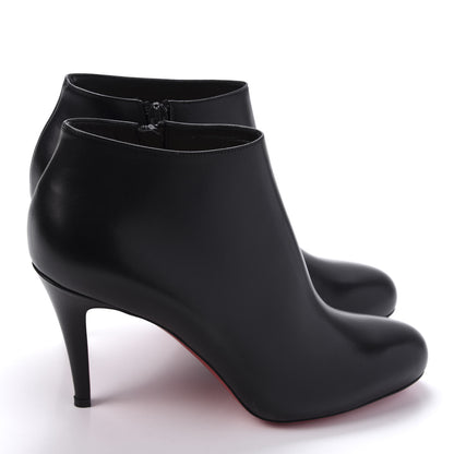 Christian Louboutin Calfskin Belle 85 Ankle Boots 38.5 Black 4 of 9