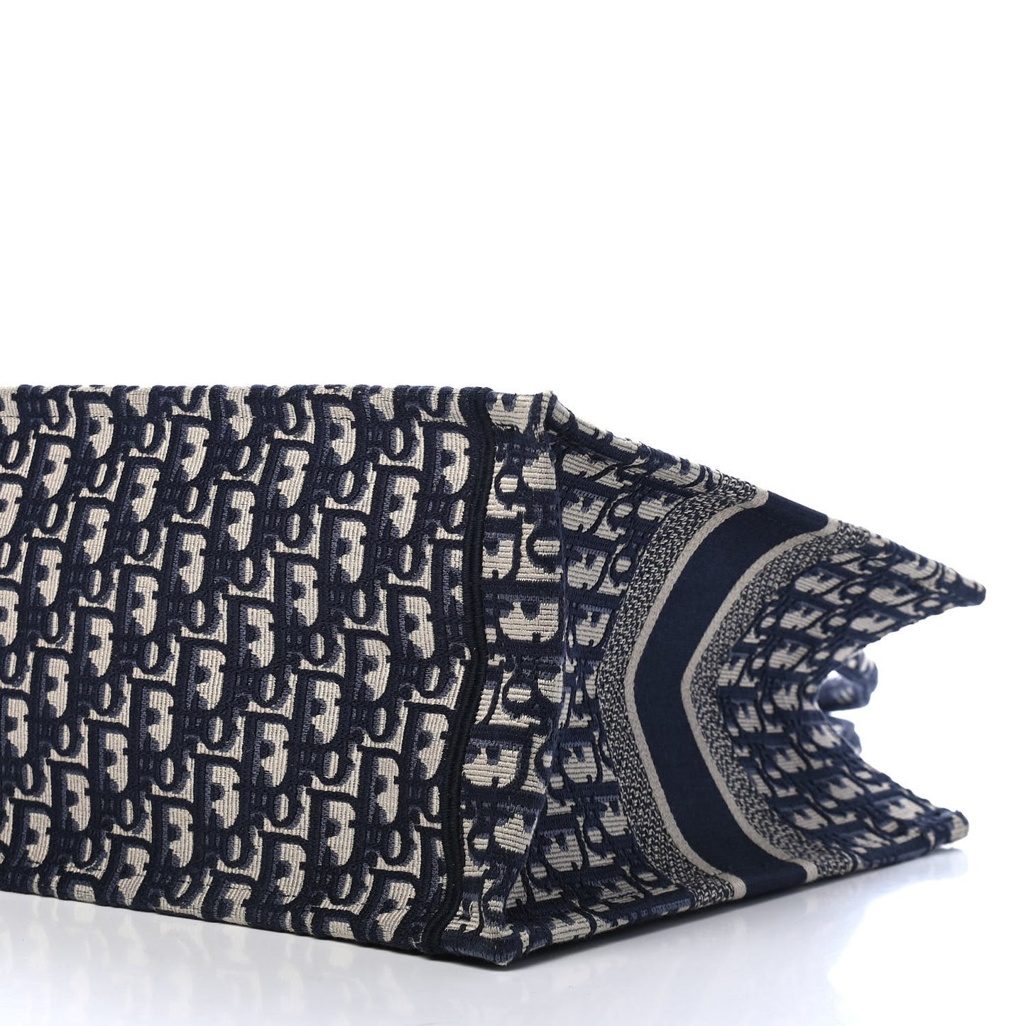 Oblique Medium Book Tote Blue Multicolor