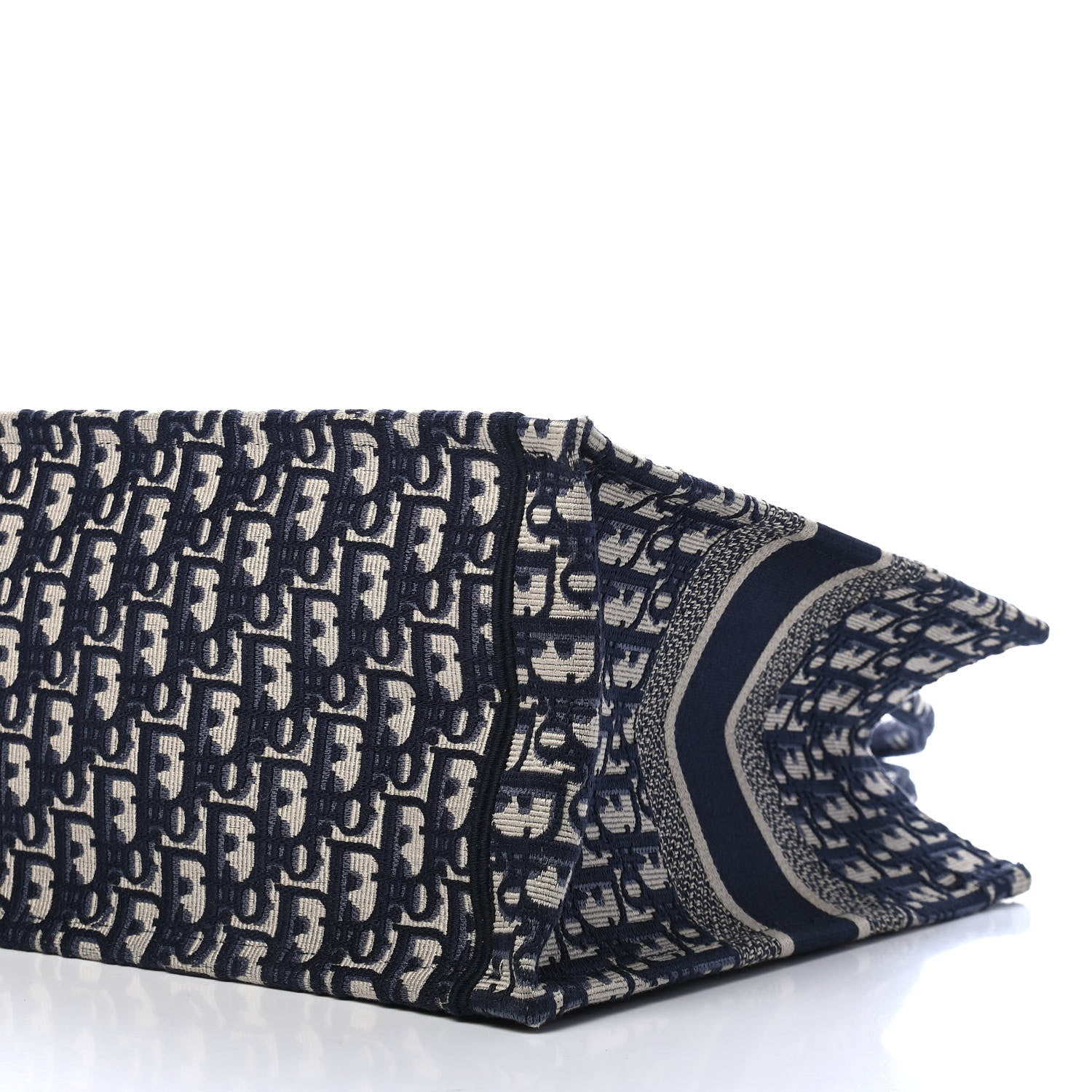 Christian Dior Oblique Medium Book Tote Blue Multicolor 9 of 10