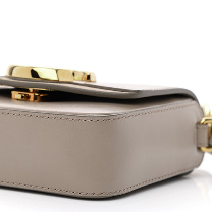 Chloe Shiny Calfskin Suede Mini C Double Carry Motty Grey 10 of 10