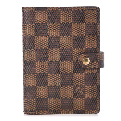 Louis Vuitton Damier Ebene Small Ring Agenda Cover 1 of 7