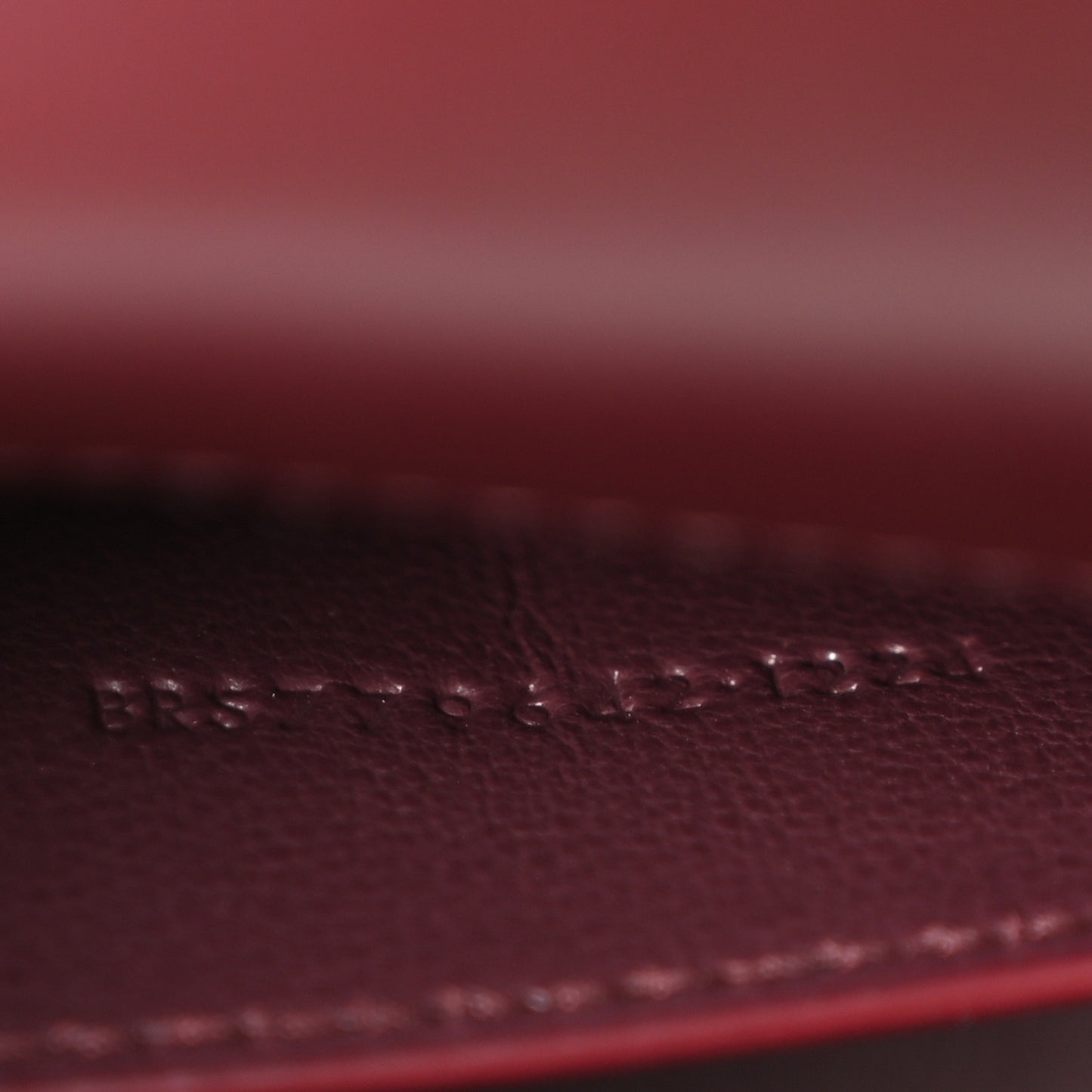 Box Calfskin Mini Voltaire Shoulder Bag Rouge Cabernet