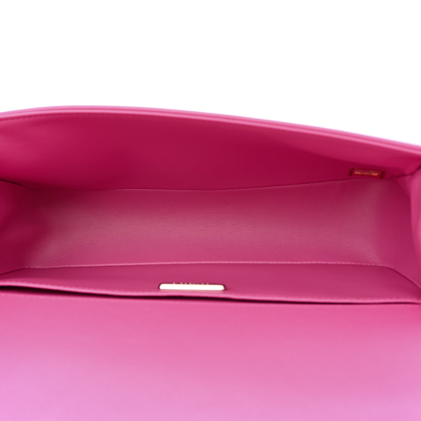 Matte Snakeskin Medium Boy Flap Pink