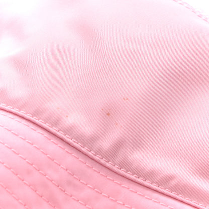 Prada Re-Nylon Metal Triangle Logo Womens Bucket Hat S Rosa 10 of 11