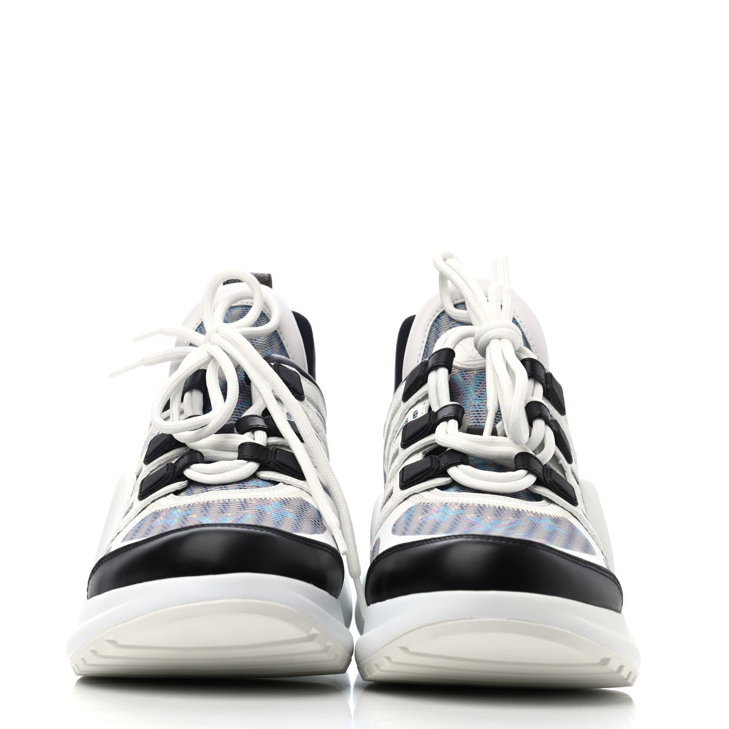 Calfskin Nylon LV Pop Archlight Sneaker 41 Blue