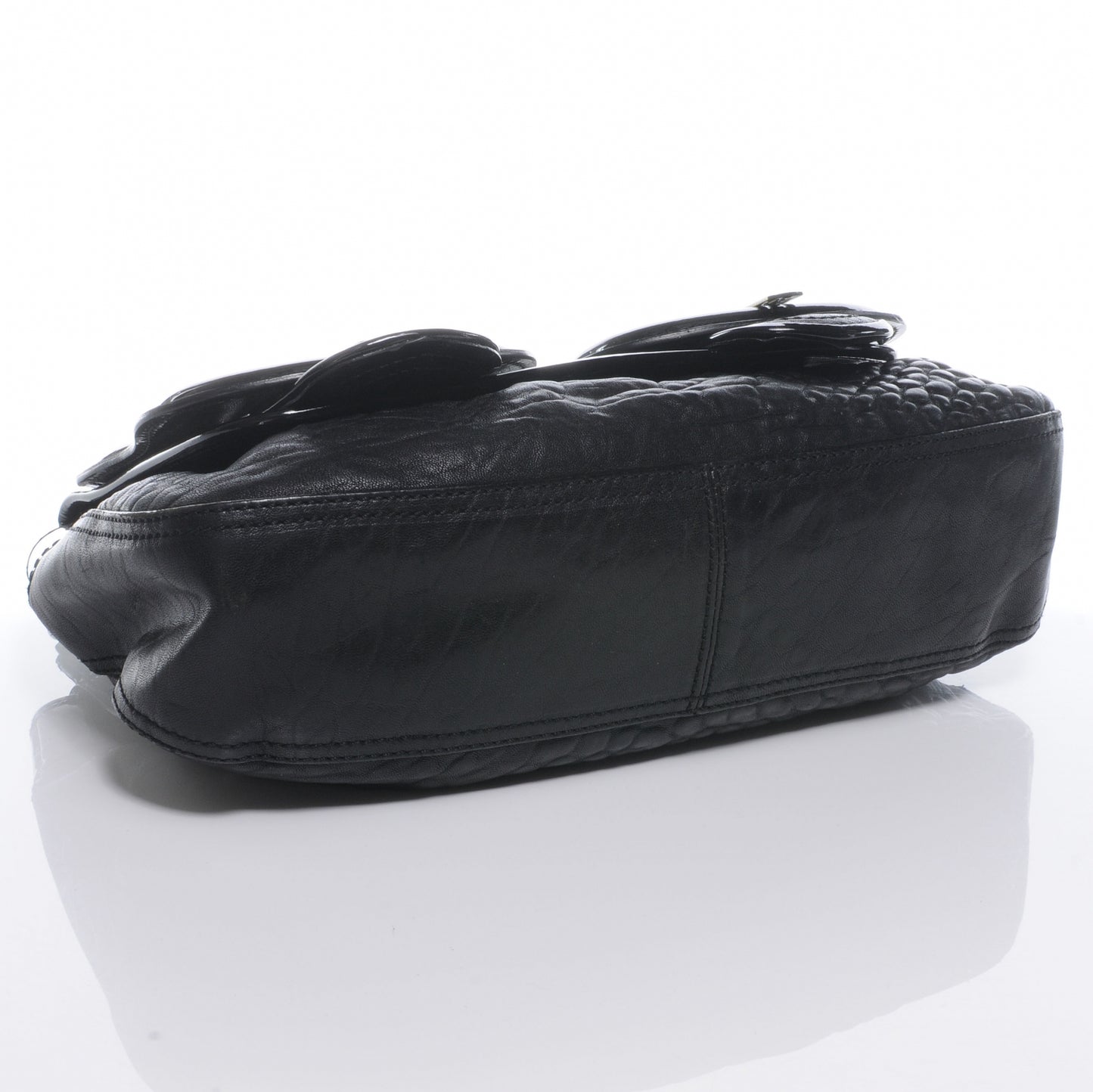 Nappa Patent B Bag Black