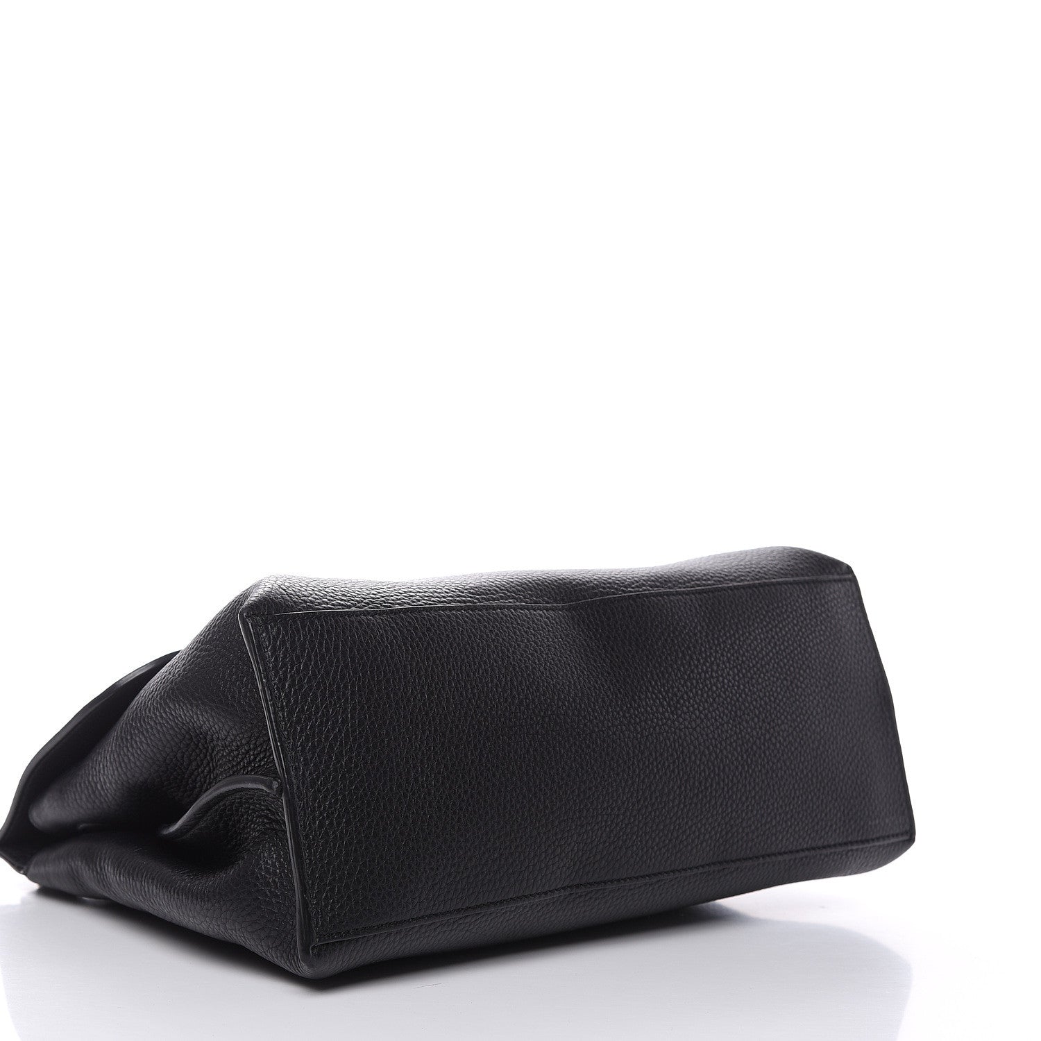 Gucci Cellarius Calfskin Medium Bamboo Daily Top Handle Bag Black 4 of 8