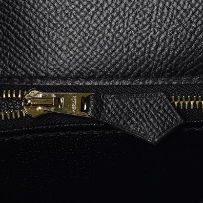 Hermes Epsom Kelly Sellier 35 Black 17 of 42