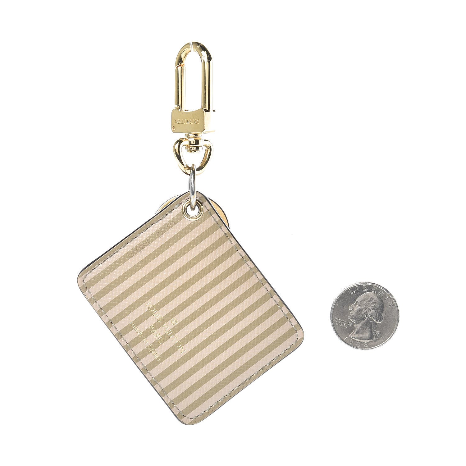Louis Vuitton Damier Ebene Trunks and Locks Bag Charm 2 of 3