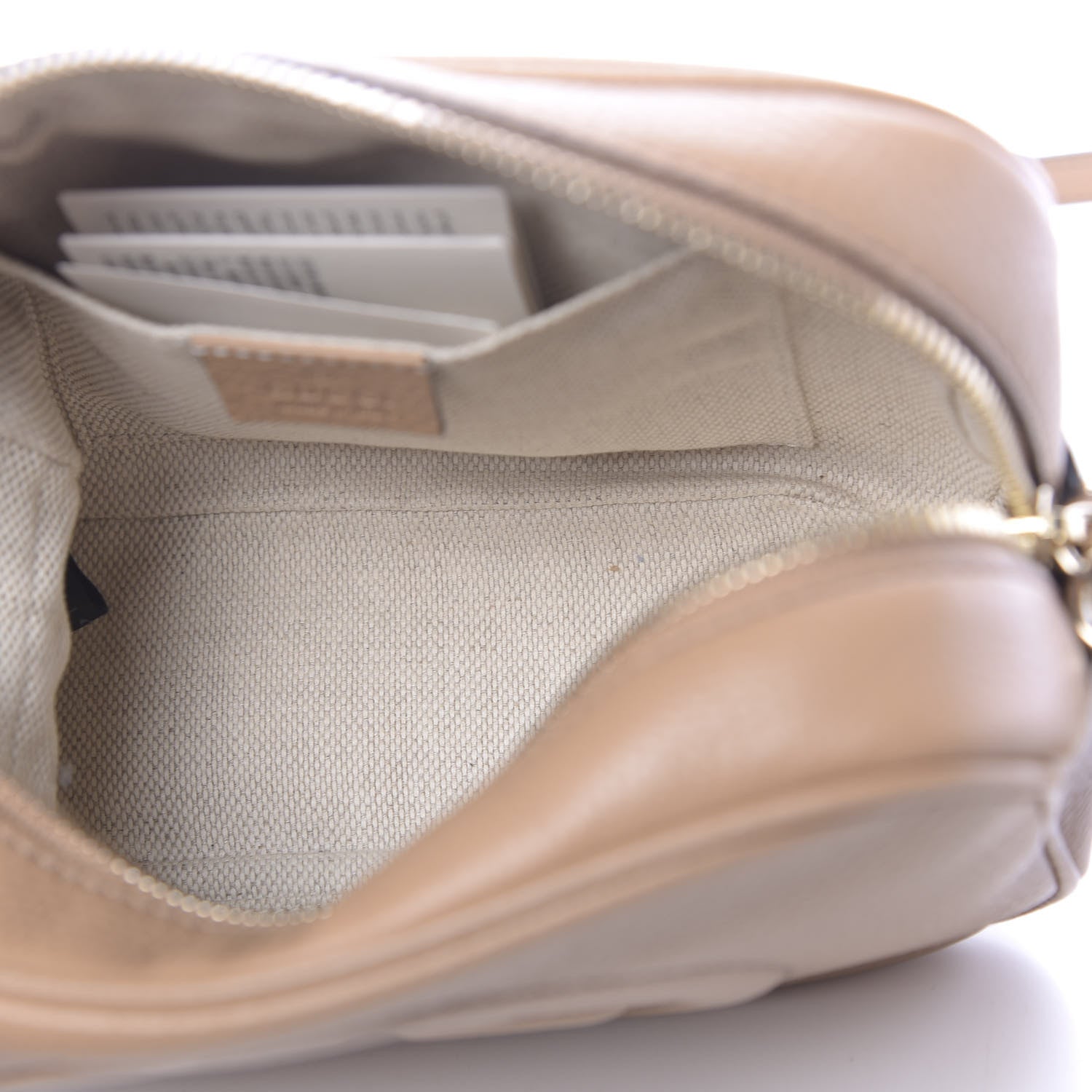 Gucci Pebbled Calfskin Small Soho Disco Bag Rose Beige 5 of 10